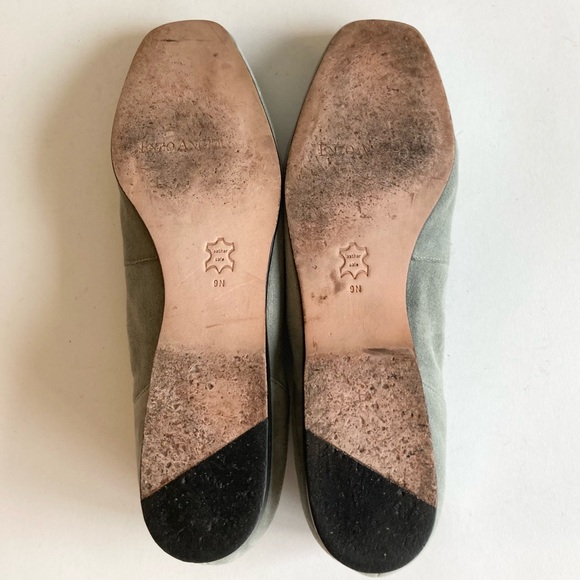 Enzo Angiolini Grey Suede Genuine Leather Loafers size 9 - Picture 14 of 15